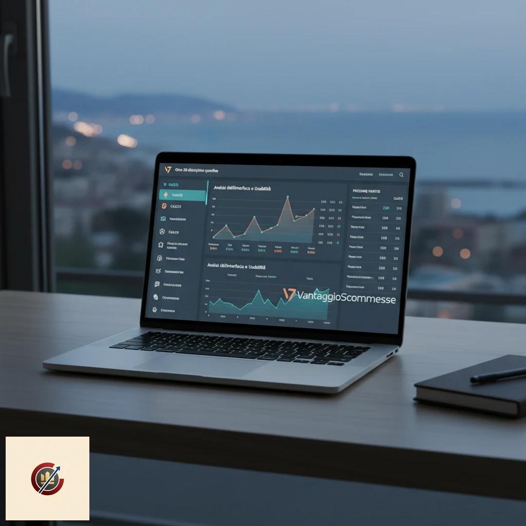 Schermata di interfaccia utente con tabelloni di statistiche e grafici sportivi su computer